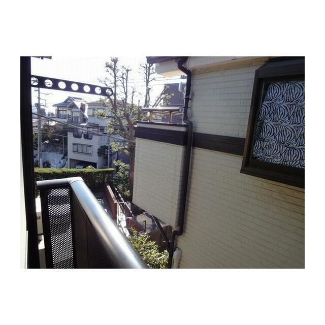 洗濯竿置き場