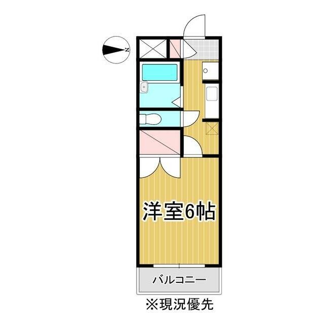 室内リフォーム中となります。入居日相談。(間取)
