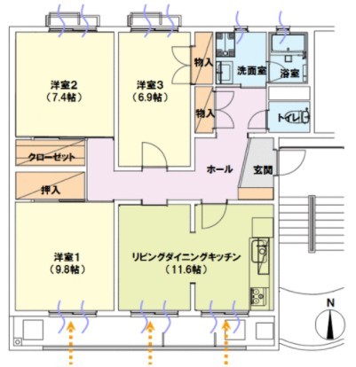 (間取)