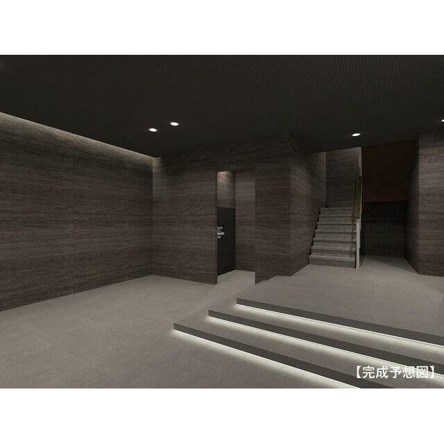 【積水ハウス施工重量鉄骨造3階建シャーメゾン】～共用エント