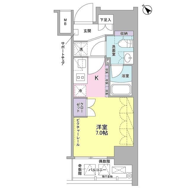 (間取)