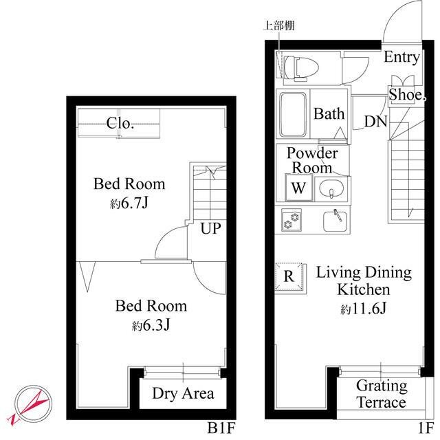 大田区北千束２丁目 【賃貸居住】マンション
