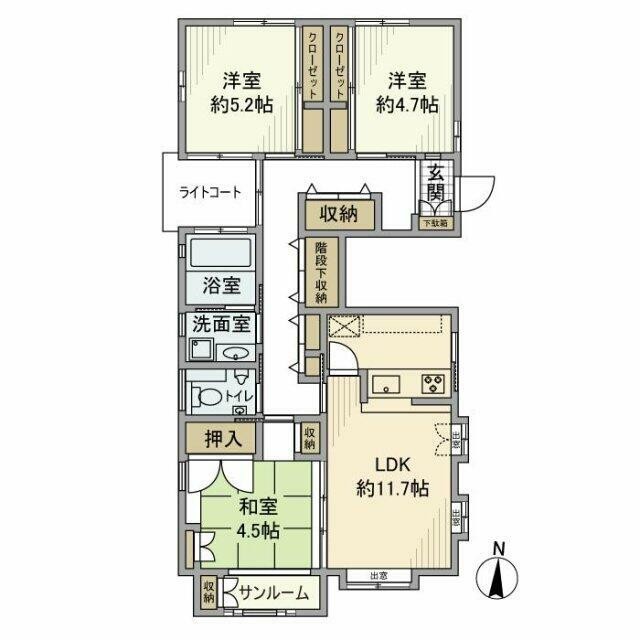 (間取)