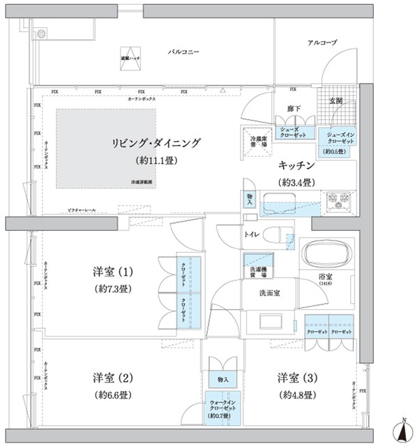 (間取)