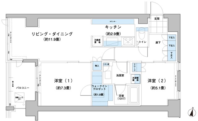 (間取)