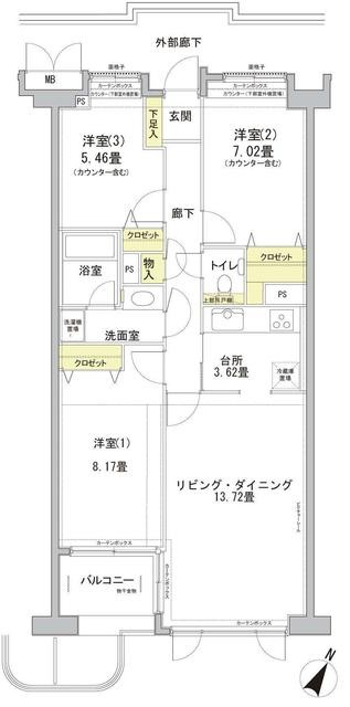 (間取)