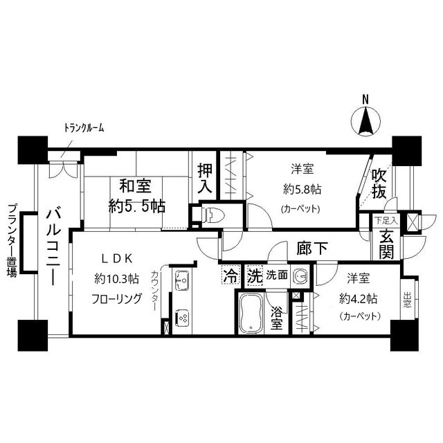 江東区大島１丁目 【賃貸居住】マンション