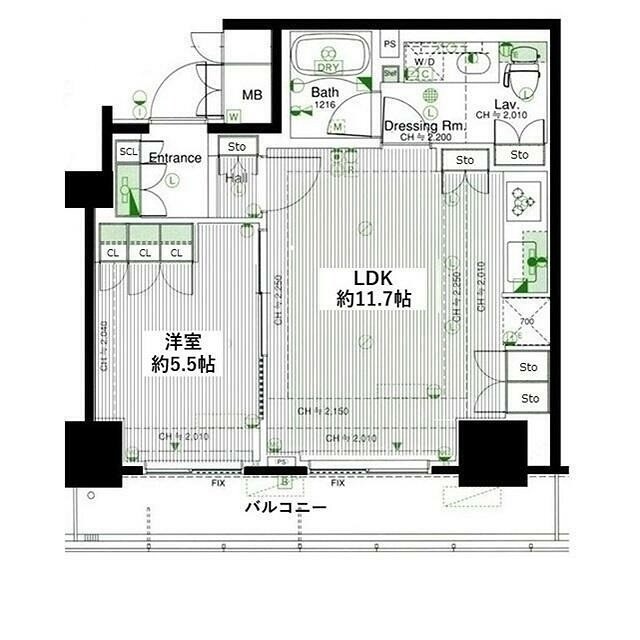 (間取)