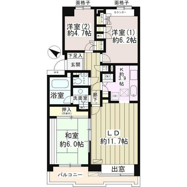 (間取)