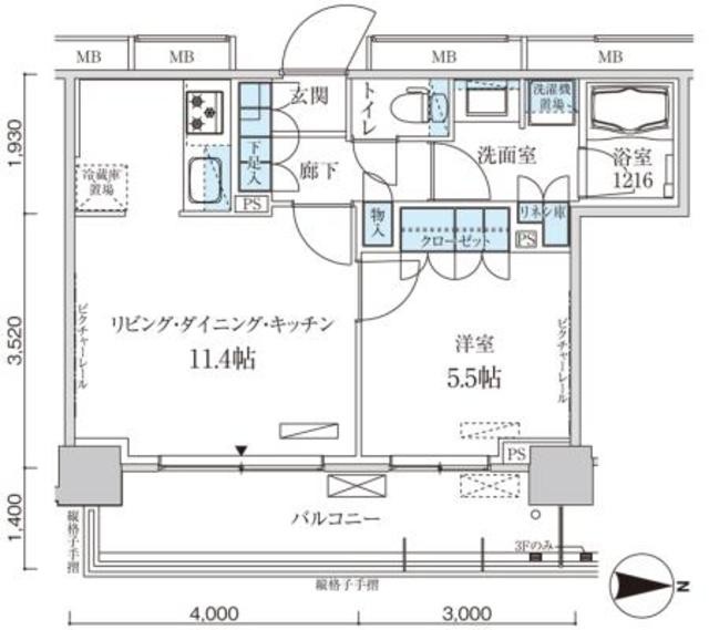 (間取)