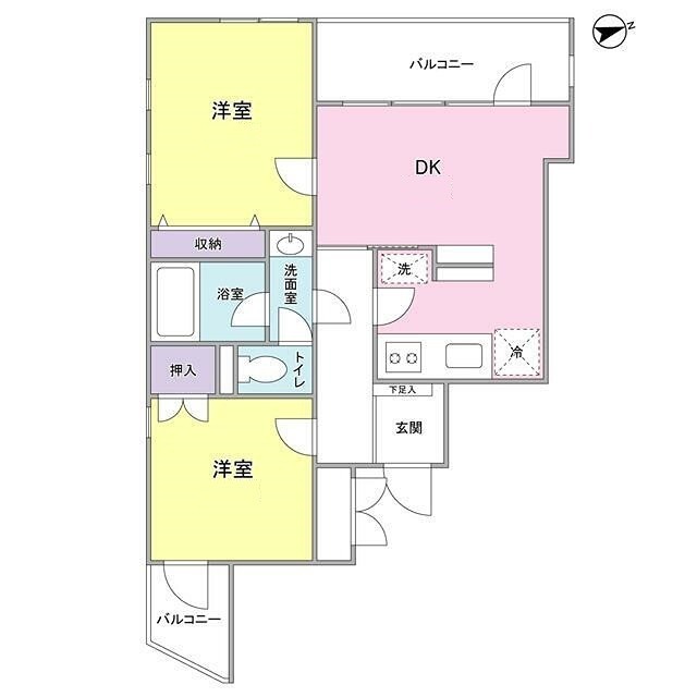 (間取)