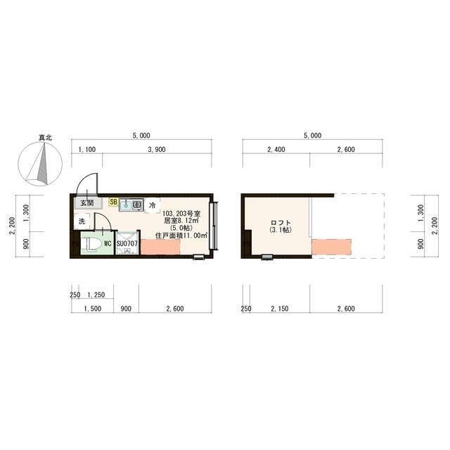 (間取)