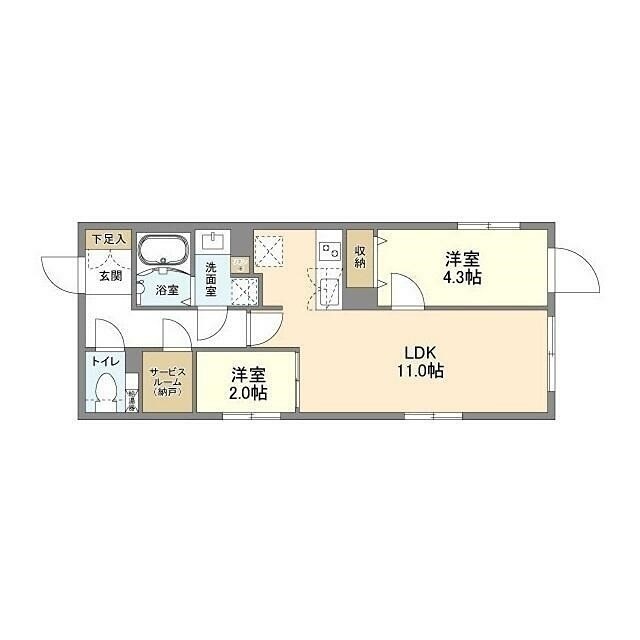 (間取)