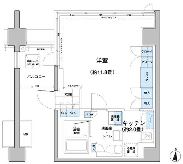 (間取)