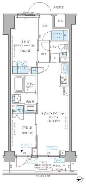 (間取)
