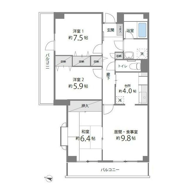 (間取)