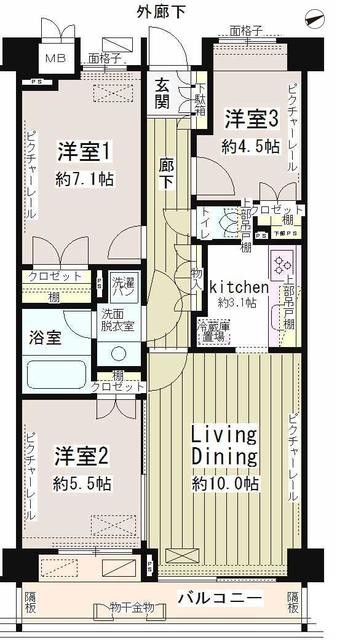 (間取)