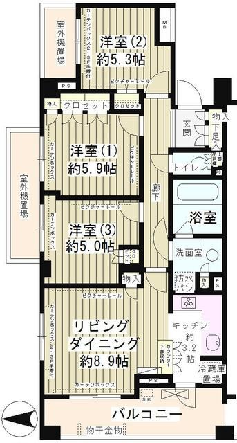 (間取)