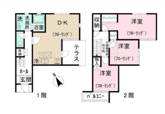 渋谷区恵比寿南２丁目 【賃貸居住】テラスハウス