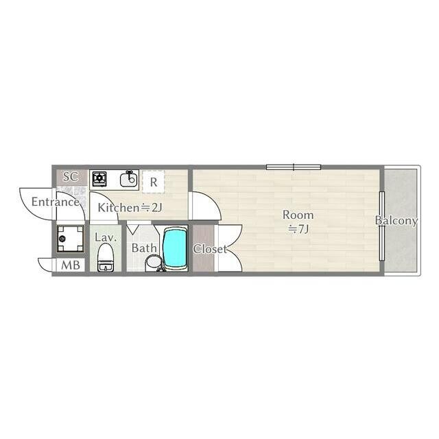 ブルーム学芸大II 目黒区目黒本町 武蔵小山駅 学芸大学駅 賃貸マンション オートロック(間取)