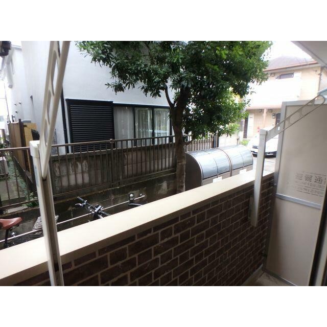 東向きバルコニー