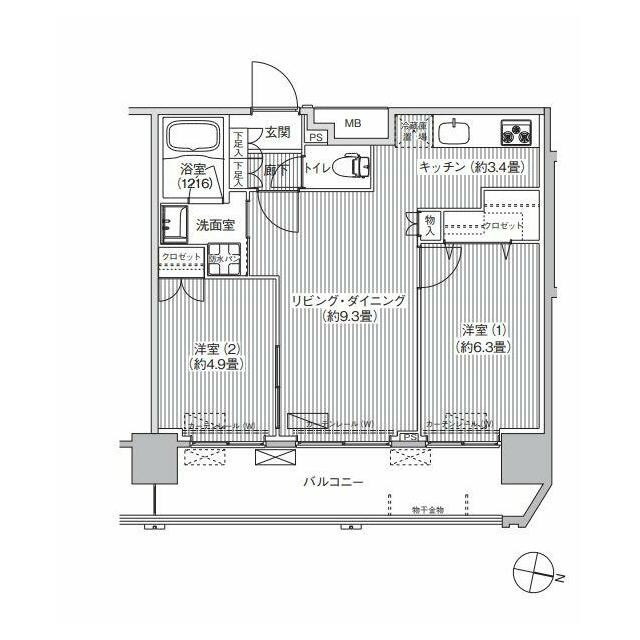 (間取)