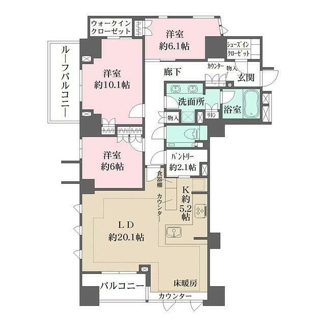 (間取)