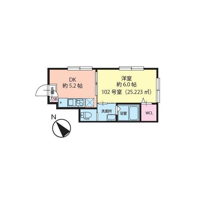 1DK(間取)