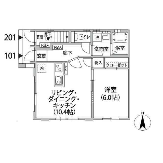 (間取)