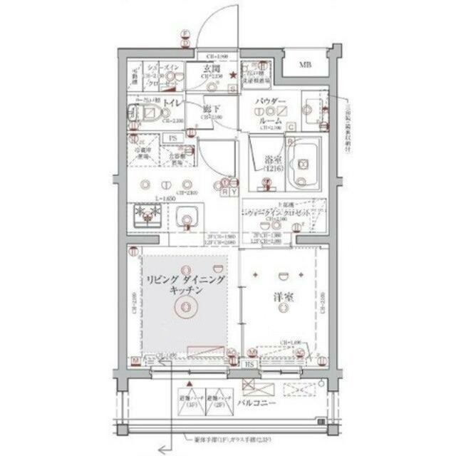 (間取)