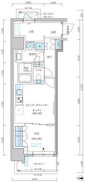 (間取)
