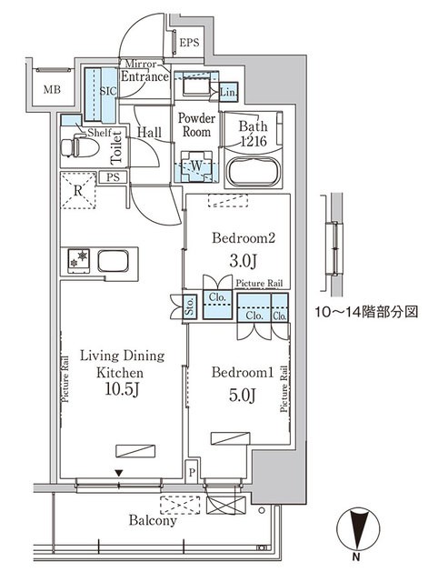 (間取)