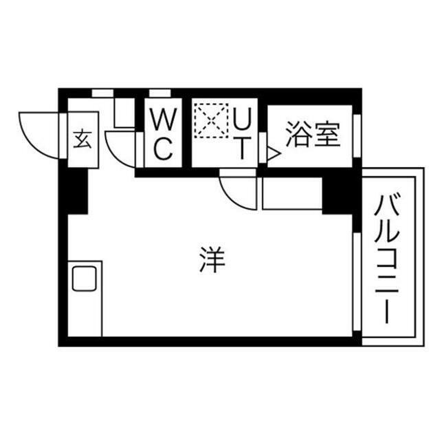 トライアングル旗の台＿401＿間取り(間取)