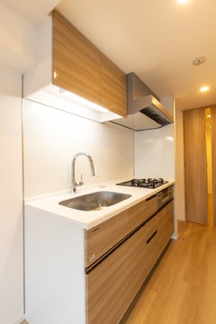 ※写真は同タイプ住戸です。(キッチン)
