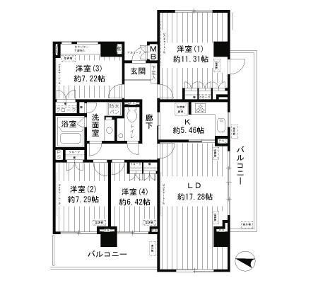 (間取)