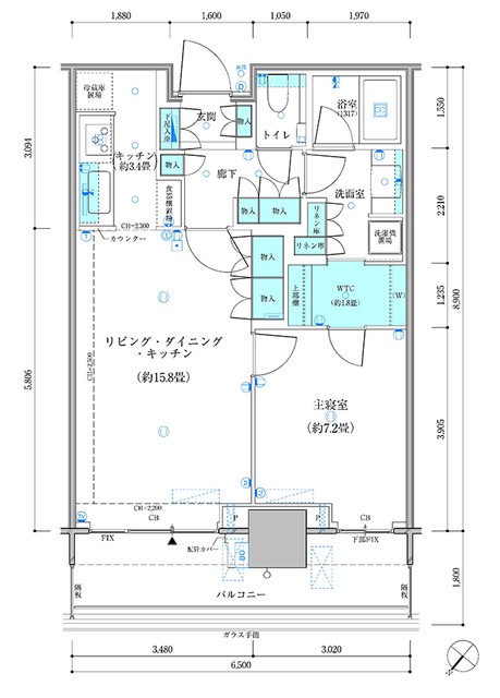 (間取)