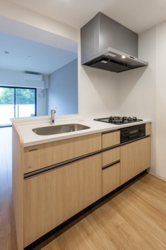 ※写真は同タイプ住戸です。(キッチン)