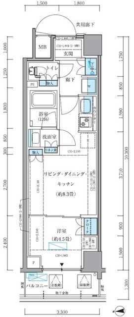 (間取)