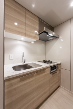 ※写真は同タイプ住戸です。(キッチン)