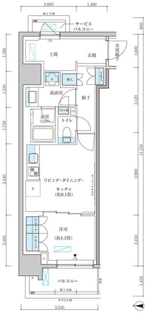 (間取)