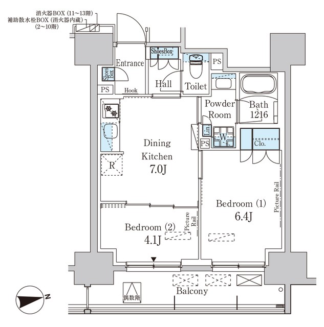 (間取)