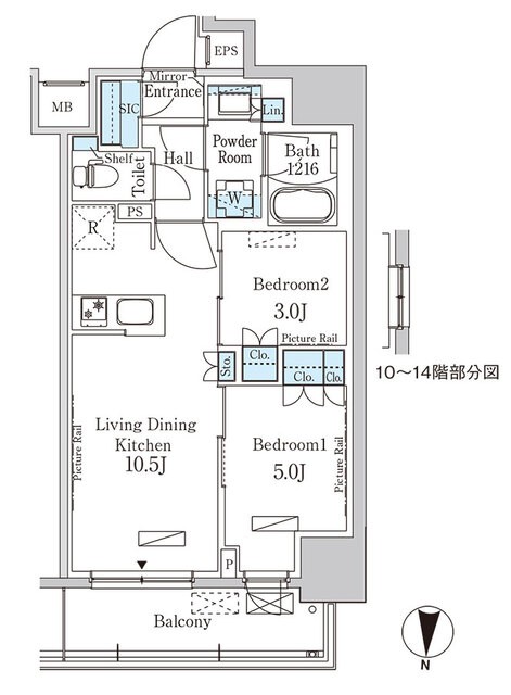 (間取)