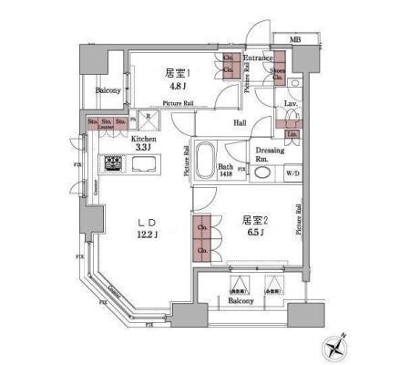 (間取)
