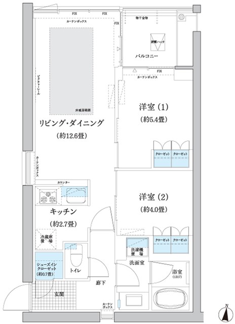 (間取)