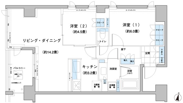 (間取)