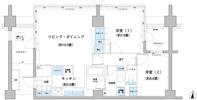 (間取)