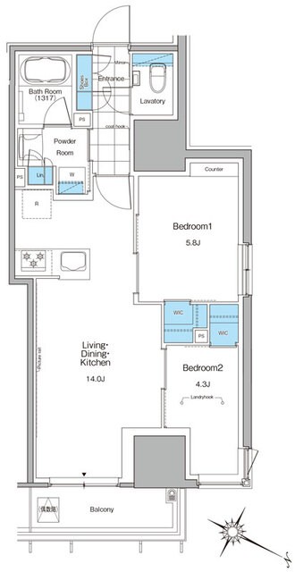 新宿区北新宿１丁目 【賃貸居住】マンション