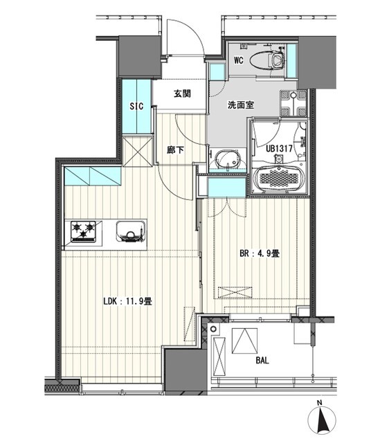 (間取)