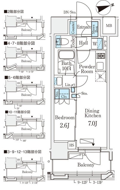 (間取)
