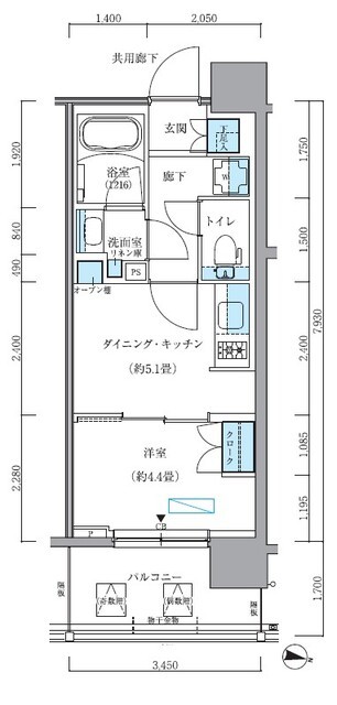 (間取)
